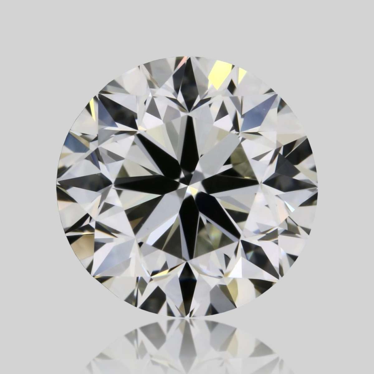 Certified Diamond HRD Carats 1.0 Color H Clarity VVS2  VG  EX  VG Fluorescence NON Brown No Green No Milky No EyeClean 100%