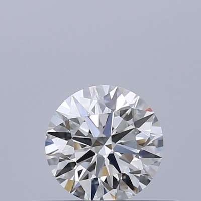 Certified Diamond GIA Carats 0.37 Color H Clarity IF  EX  EX  EX Fluorescence NON Brown No Milky No EyeClean 100%