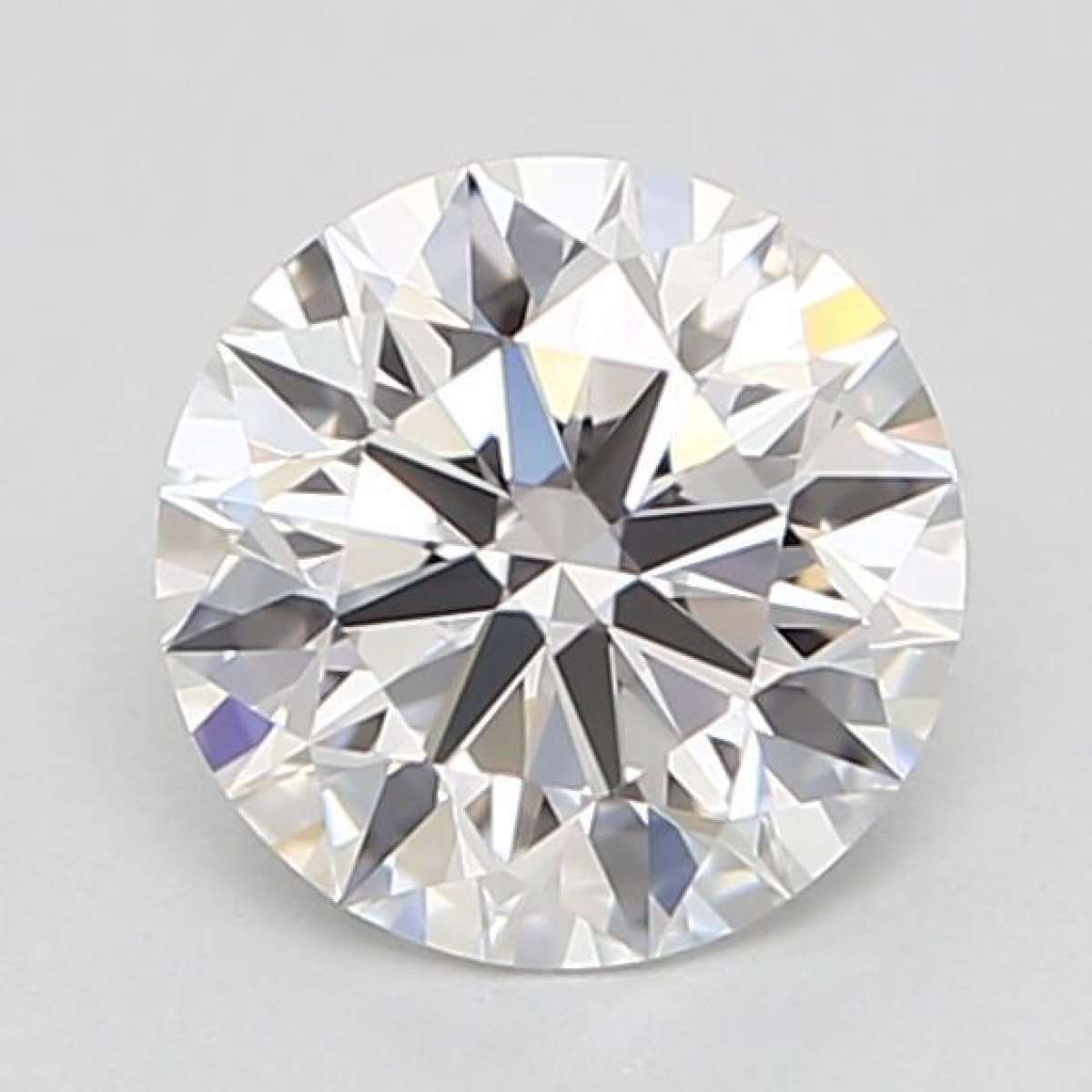 Certified Diamond GIA Carats 0.44 Color E Clarity IF  EX  EX  EX Fluorescence NON Brown No Green No Milky No EyeClean 100%