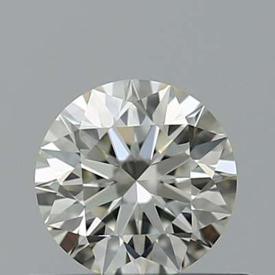 Certified Diamond IGI Carats 0.4 Color H Clarity IF  EX  EX  EX Fluorescence NON Brown No Milky No EyeClean 100%