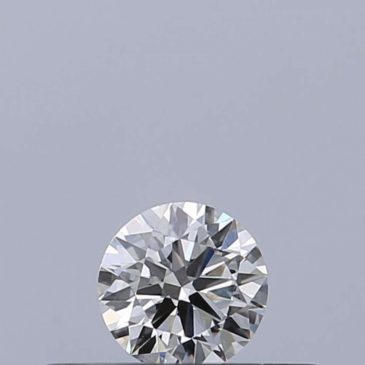 Certified Diamond IGI Carats 0.18 Color F Clarity VVS2  EX  EX  EX Fluorescence NON Brown No Milky No EyeClean 100%