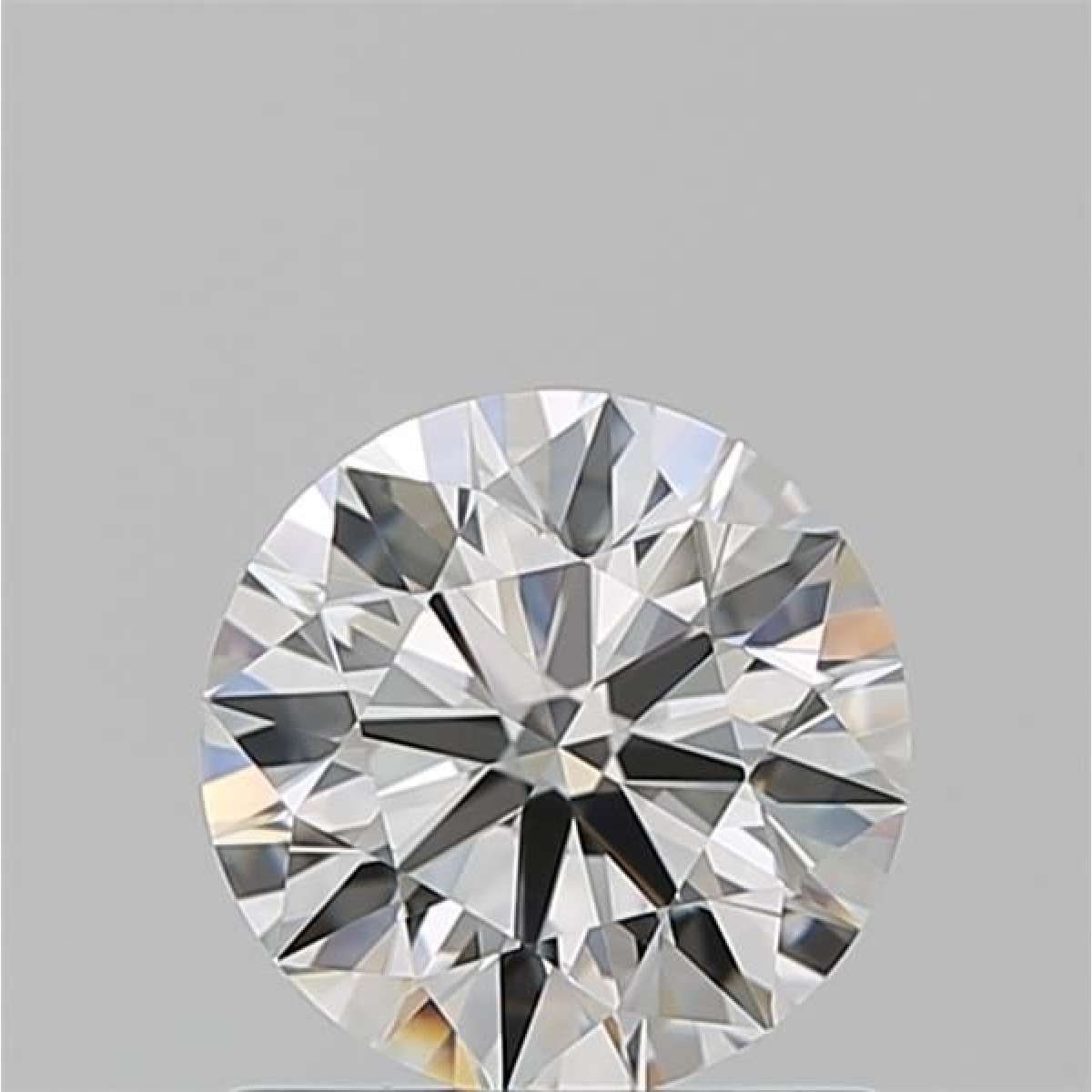 Certified Diamond GIA Carats 1.01 Color H Clarity VVS2  EX  EX  EX Fluorescence NON Brown No Milky No EyeClean 100%