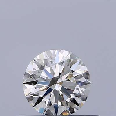 Certified Diamond IGI Carats 0.4 Color G Clarity VVS1  EX  EX  EX Fluorescence NON Brown No Milky No EyeClean 100%