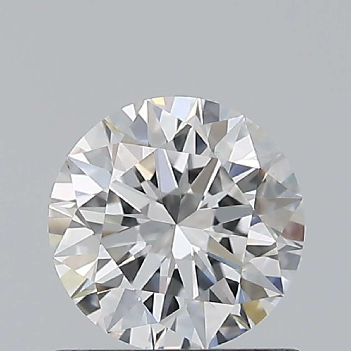 Certified Diamond GIA Carats 0.65 Color F Clarity VS1  EX  EX  EX Fluorescence MED Brown No Green No Milky No EyeClean 100%