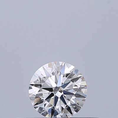 Certified Diamond GIA Carats 0.25 Color E Clarity VVS1  EX  EX  EX Fluorescence NON Brown No Green No Milky No EyeClean 100%