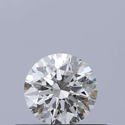 Certified Diamond GIA Carats 0.37 Color H Clarity VVS1  EX  EX  EX Fluorescence FNT Brown No Milky No EyeClean 100%