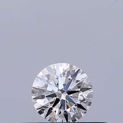 Certified Diamond GIA Carats 0.25 Color D Clarity VVS2  EX  EX  EX Fluorescence NON Brown No Green No Milky No EyeClean 100%