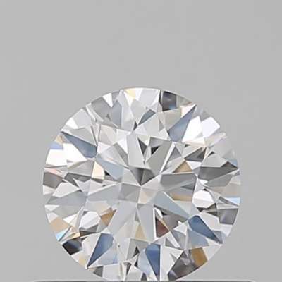 Certified Diamond GIA Carats 0.5 Color E Clarity VVS1  EX  EX  VG Fluorescence NON Brown No Green No Milky No EyeClean 100%