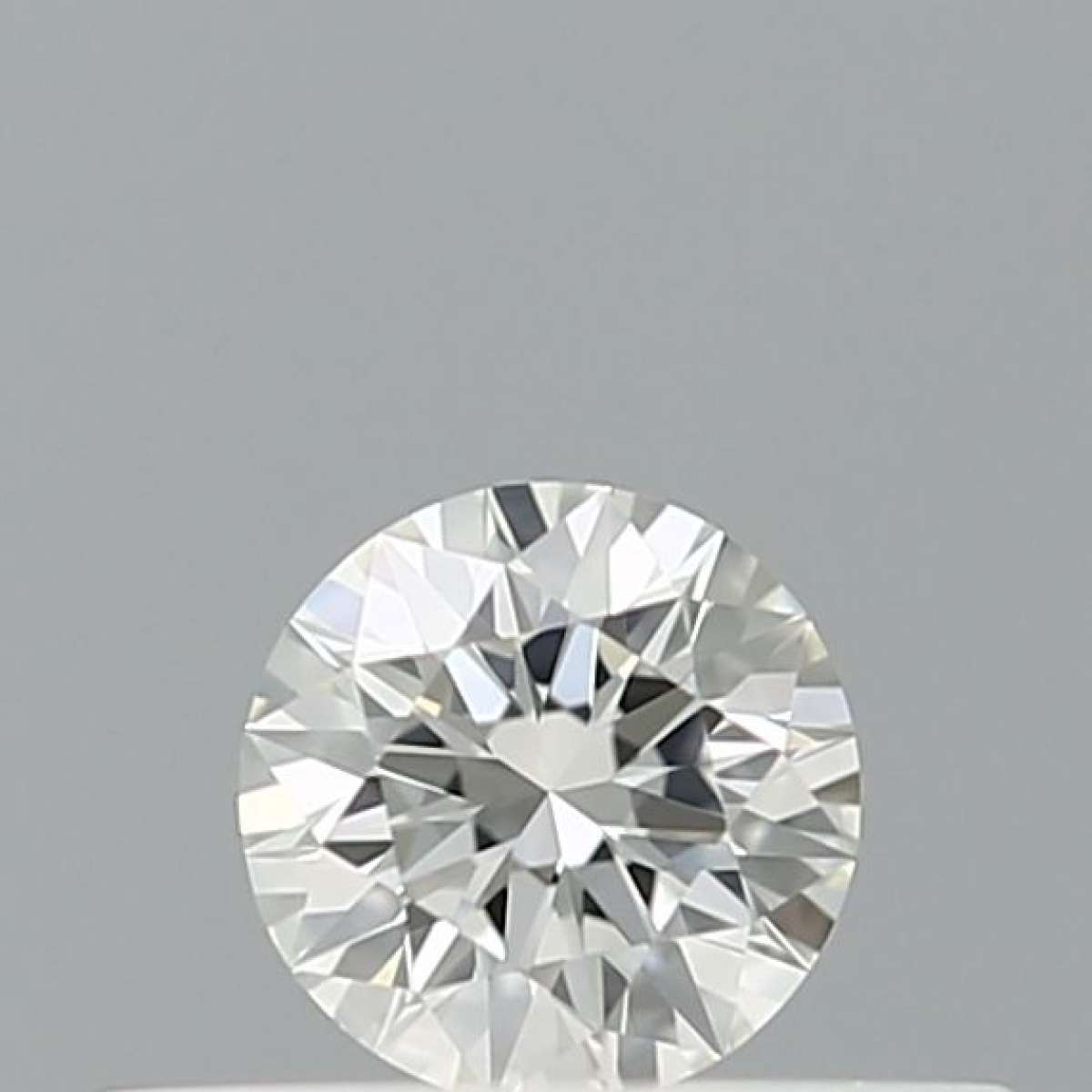 Certified Diamond IGI Carats 0.19 Color F Clarity VVS1  EX  EX  EX Fluorescence NON Brown No Milky No EyeClean 100%