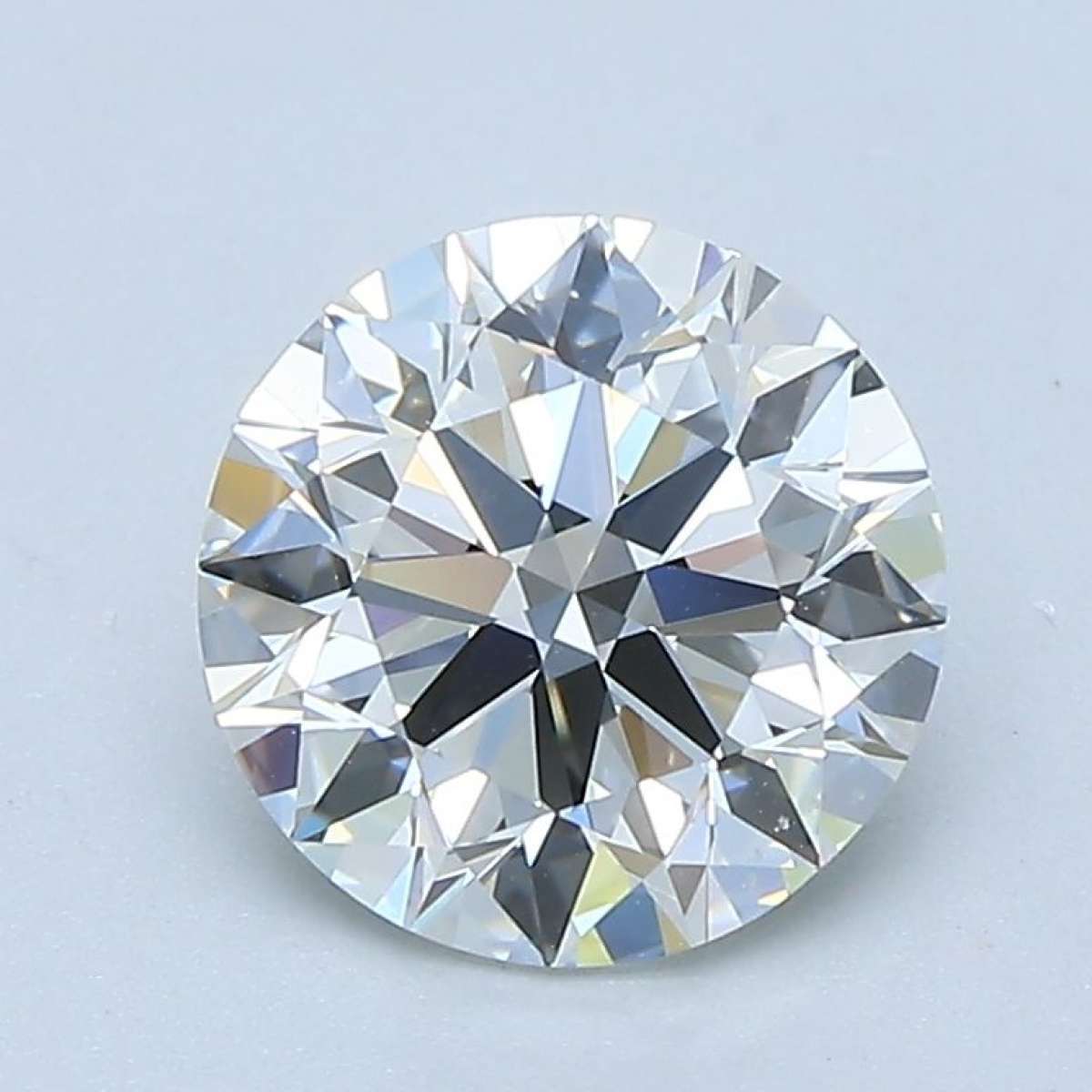 Diamante Certificato GIA Carati 1.6 Colore H Purezza VVS2  EX  EX  EX Fluorescenza NON Brown No Green No Milky No EyeClean 100%