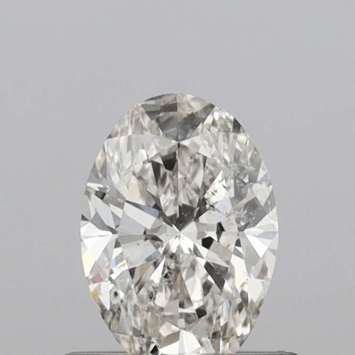 Certified Diamond IGI Carats 0.52 Color H Clarity SI2  -  EX  VG Fluorescence NON Brown No Green No Milky No EyeClean 100%