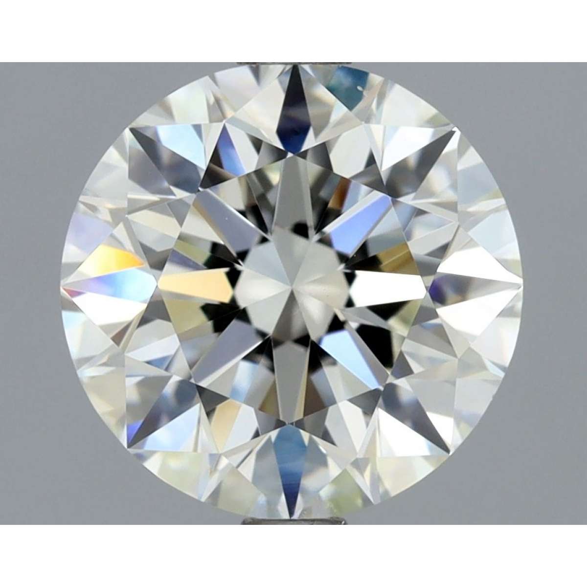 Certified Diamond HRD Carats 1.9 Color H Clarity VVS2  EX  EX  EX Fluorescence NON Brown No Green No Milky No EyeClean 100%