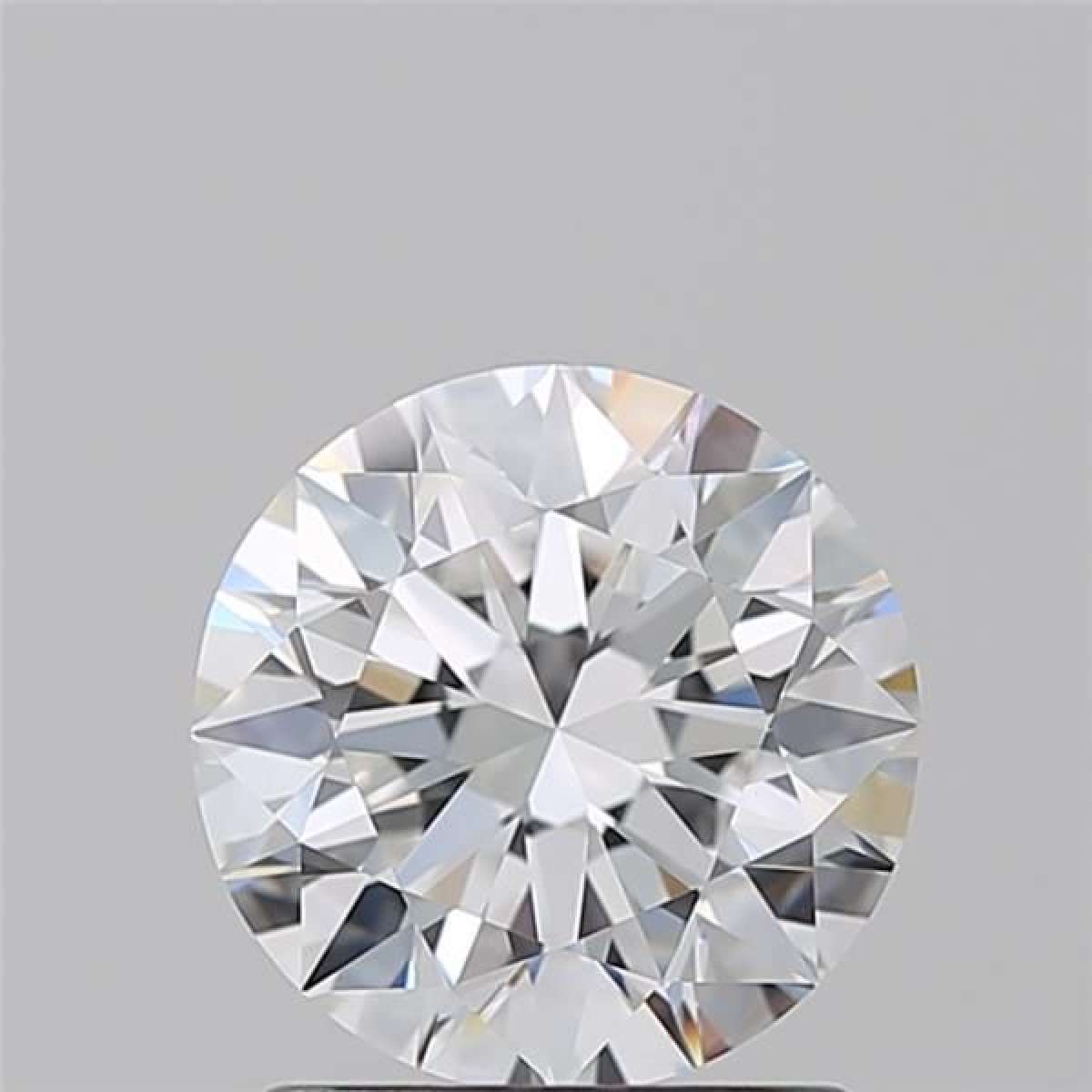 Certified Diamond GIA Carats 1.5 Color F Clarity VVS2  EX  EX  EX Fluorescence FNT Brown No Milky No EyeClean 100%