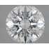 Certified Diamond GIA Carats 0.52 Color F Clarity VVS2  EX  EX  EX Fluorescence FNT Brown No Green No Milky No EyeClean 100%