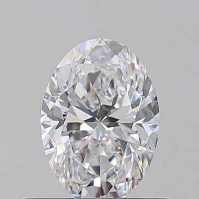 Certified Diamond GIA Carats 0.5 Color D Clarity IF  -  EX  VG Fluorescence NON Brown No Green No Milky No EyeClean 100%