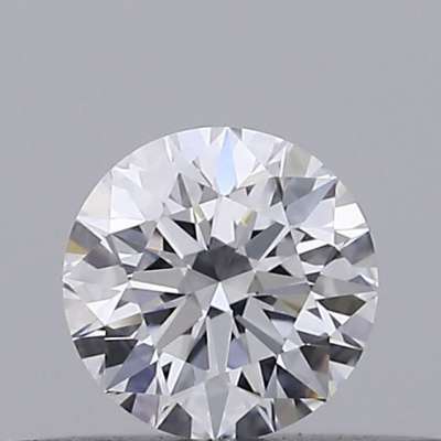 Certified Diamond GIA Carats 0.26 Color D Clarity VVS1  EX  EX  EX Fluorescence FNT Brown No Green No Milky No EyeClean 100%