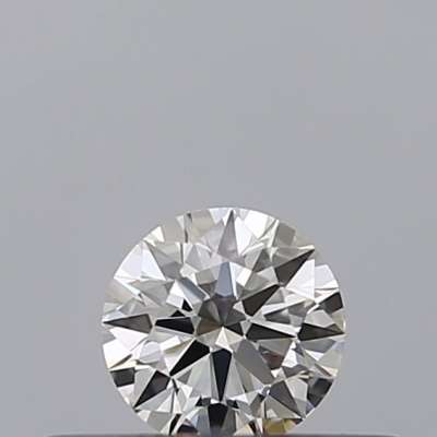 Certified Diamond GIA Carats 0.18 Color F Clarity VS2  EX  EX  VG Fluorescence NON Brown No Milky No EyeClean 100%