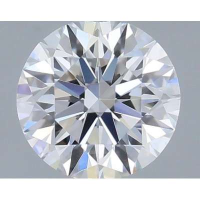 Certified Diamond GIA Carats 0.18 Color E Clarity VVS2  EX  EX  EX Fluorescence NON Brown No Green No Milky No EyeClean 100%