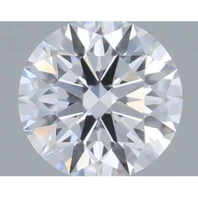 Certified Diamond GIA Carats 0.25 Color D Clarity VVS2  EX  EX  EX Fluorescence NON Brown No Green No Milky No EyeClean 100%