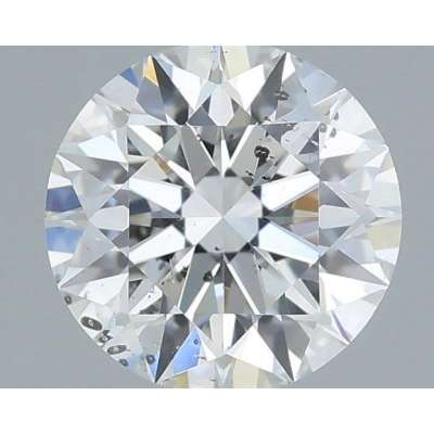 Certified Diamond IGI Carats 0.52 Color E Clarity SI2  EX  EX  EX Fluorescence FNT Brown No Green No Milky No EyeClean 100%