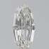 Certified Diamond GIA Carats 0.51 Color F Clarity VS1  -  EX  VG Fluorescence NON Brown No Green No Milky No EyeClean 100%