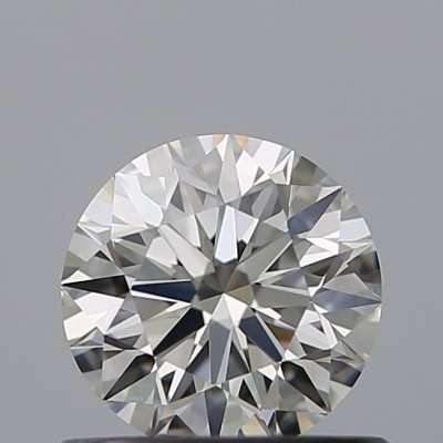 Certified Diamond GIA Carats 0.6 Color H Clarity IF  EX  EX  EX Fluorescence NON Brown No Milky No EyeClean 100%