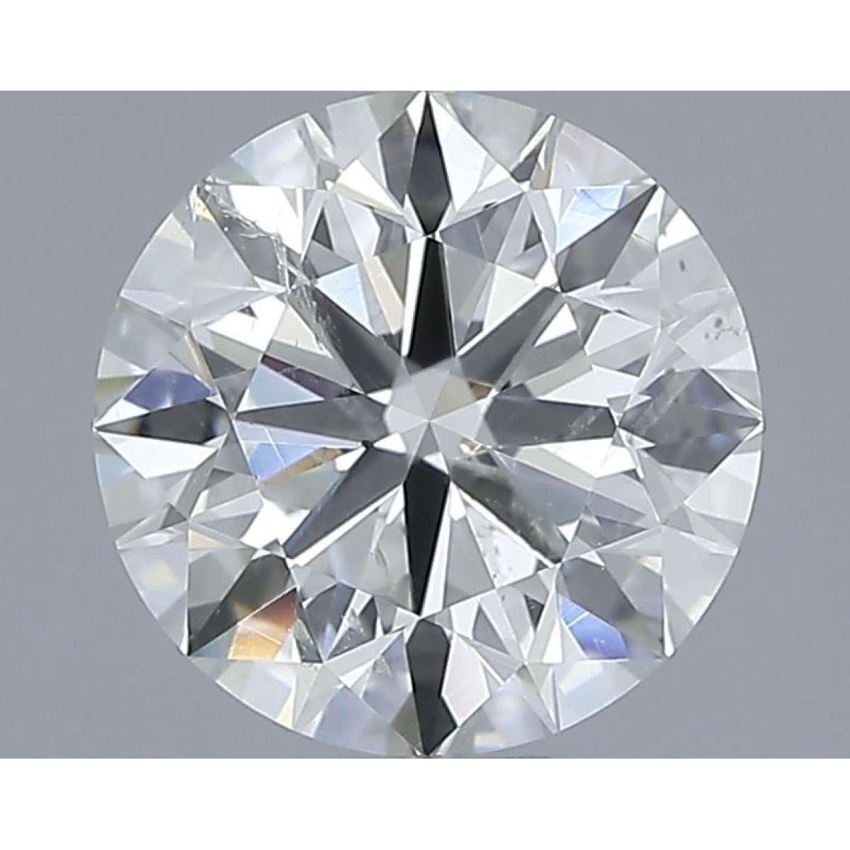 Certified Diamond IGI Carats 1.5 Color H Clarity SI2  EX  EX  EX Fluorescence FNT Brown No Milky No EyeClean 100%