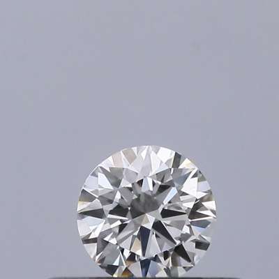 Certified Diamond IGI Carats 0.2 Color G Clarity VVS2  EX  EX  EX Fluorescence NON Brown No Milky No EyeClean 100%