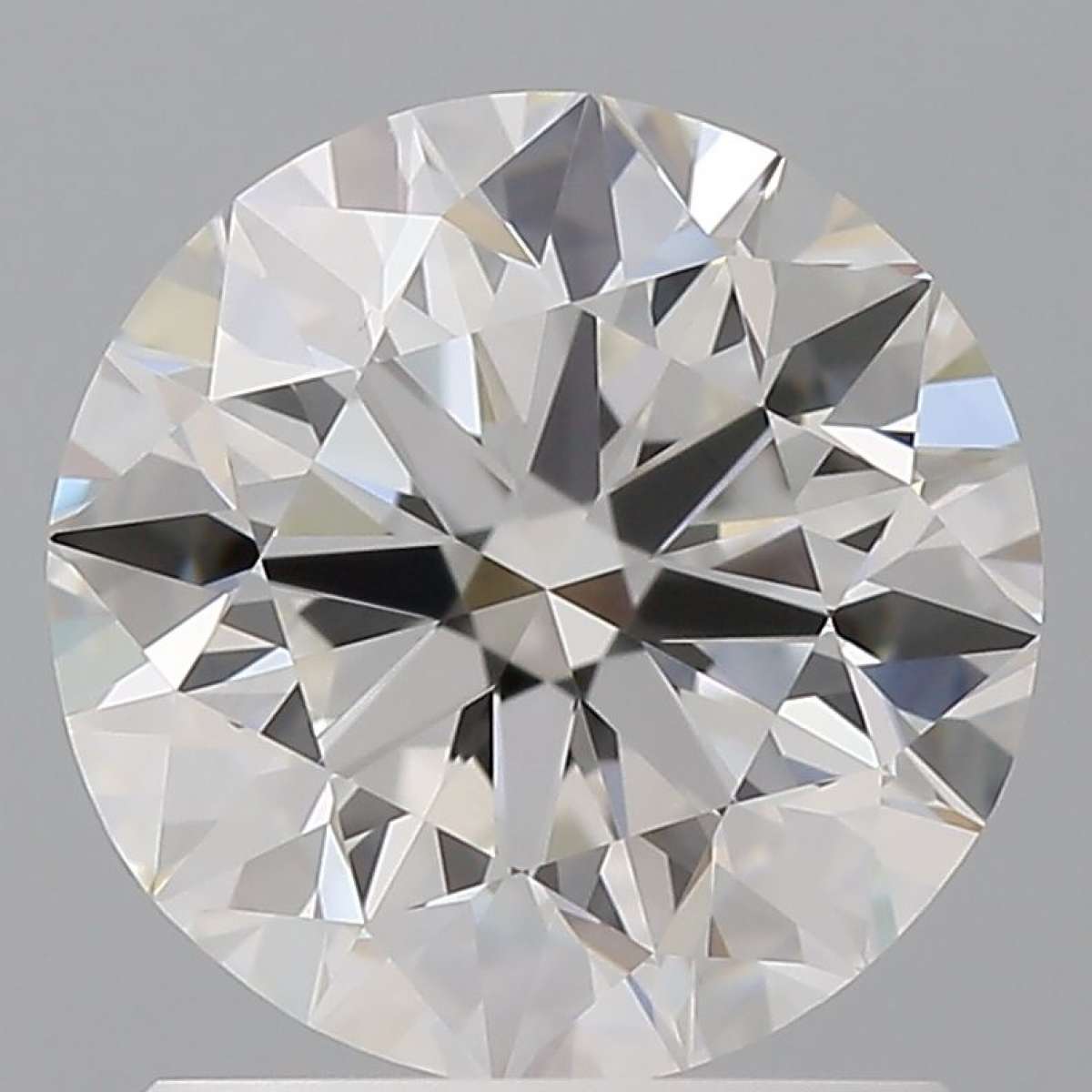 Certified Diamond GIA Carats 1.51 Color F Clarity VVS2  VG  EX  EX Fluorescence NON Brown No Green No Milky No EyeClean 100%