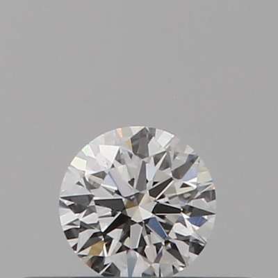 Certified Diamond GIA Carats 0.17 Color D Clarity VS2  EX  EX  EX Fluorescence NON Brown No Green No Milky No EyeClean 100%
