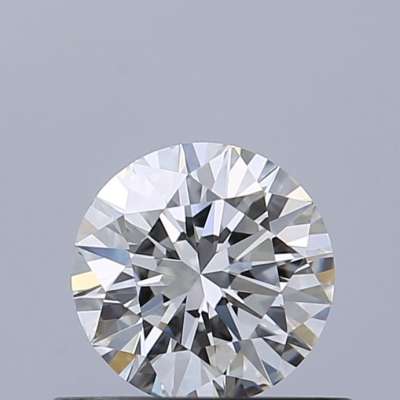 Certified Diamond GIA Carats 0.51 Color F Clarity VVS1  EX  EX  EX Fluorescence NON Brown No Milky No EyeClean 100%