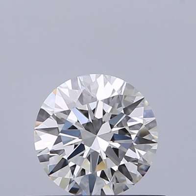Certified Diamond GIA Carats 0.5 Color F Clarity VVS1  EX  EX  EX Fluorescence NON Brown No Milky No EyeClean 100%