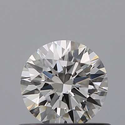 Certified Diamond GIA Carats 0.52 Color F Clarity VVS2  EX  EX  EX Fluorescence NON Brown No Milky No EyeClean 100%