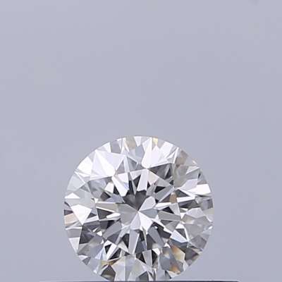 Certified Diamond IGI Carats 0.3 Color D Clarity VVS1  EX  EX  EX Fluorescence FNT Brown No Green No Milky No EyeClean 100%