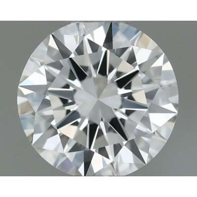 Certified Diamond IGI Carats 0.4 Color F Clarity VVS2  EX  EX  EX Fluorescence NON Brown No Green No Milky No EyeClean 100%