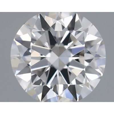 Diamante Certificato GIA Carati 0.18 Colore G Purezza VVS2  EX  EX  VG Fluorescenza NON Brown No Green No Milky No EyeClean 100%