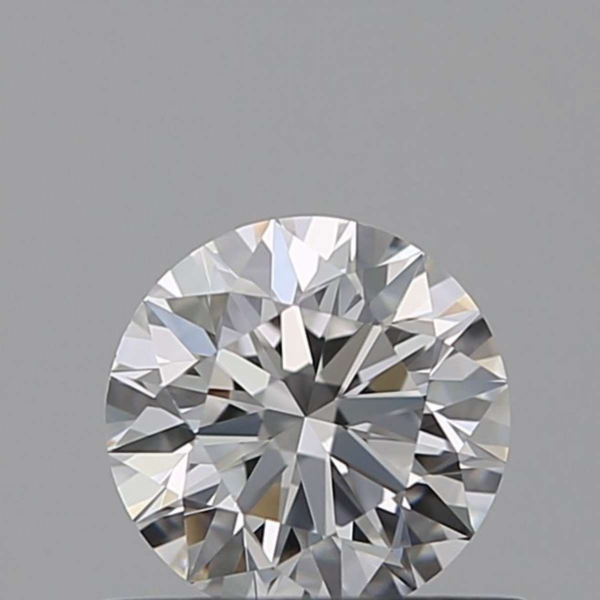 Certified Diamond GIA Carats 0.51 Color F Clarity VVS2  EX  EX  EX Fluorescence NON Brown No Milky No EyeClean 100%