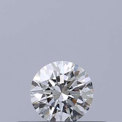 Diamante Certificato GIA Carati 0.25 Colore E Purezza VVS1  EX  EX  EX Fluorescenza NON Brown No Green No Milky No EyeClean 100%