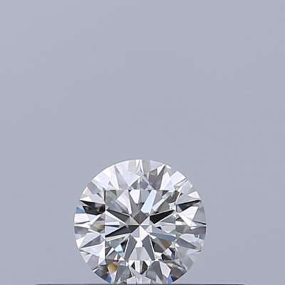 Certified Diamond IGI Carats 0.18 Color D Clarity VS2  EX  EX  EX Fluorescence NON Brown No Green No Milky No EyeClean 100%