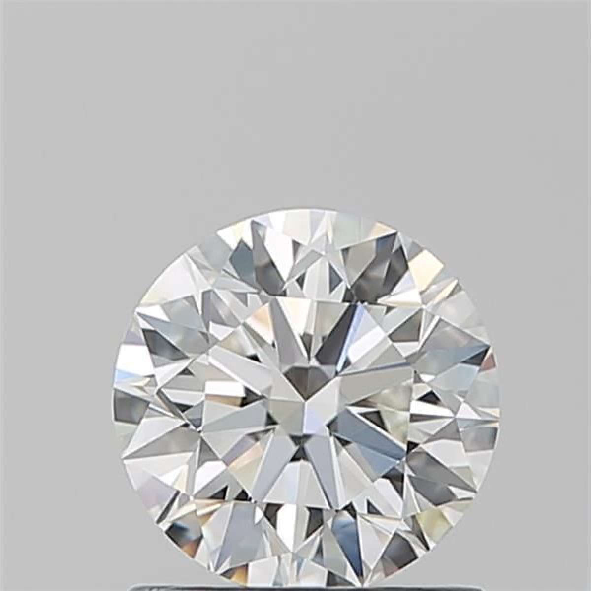 Certified Diamond GIA Carats 1.01 Color H Clarity VVS2  EX  EX  EX Fluorescence MED Brown No Milky No EyeClean 100%