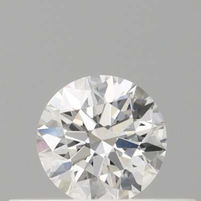 Certified Diamond GIA Carats 0.26 Color E Clarity VS2  EX  EX  EX Fluorescence FNT Brown No Green No Milky No EyeClean 100%