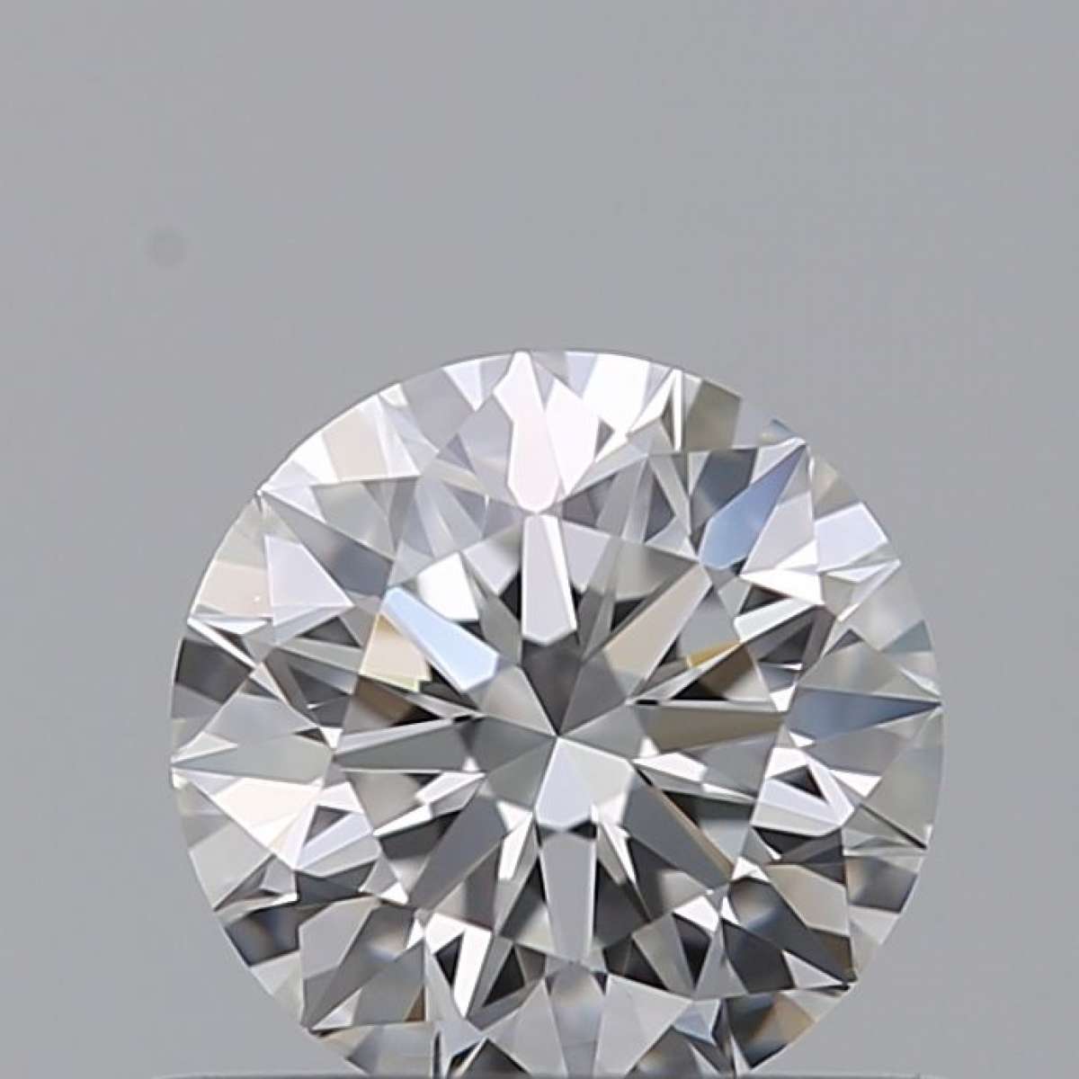 Certified Diamond GIA Carats 0.53 Color D Clarity VVS2  EX  EX  EX Fluorescence FNT Brown No Green No Milky No EyeClean 100%