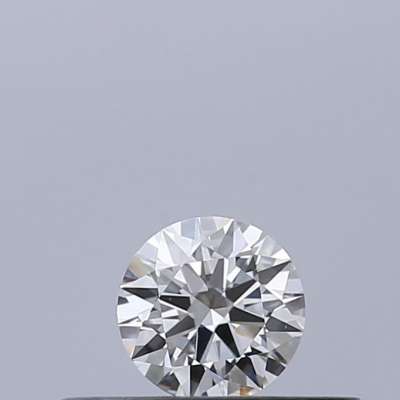 Certified Diamond IGI Carats 0.18 Color E Clarity VVS2  EX  EX  EX Fluorescence NON Brown No Green No Milky No EyeClean 100%