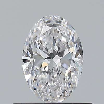 Certified Diamond GIA Carats 0.5 Color D Clarity VVS1  -  EX  VG Fluorescence NON Brown No Green No Milky No EyeClean 100%