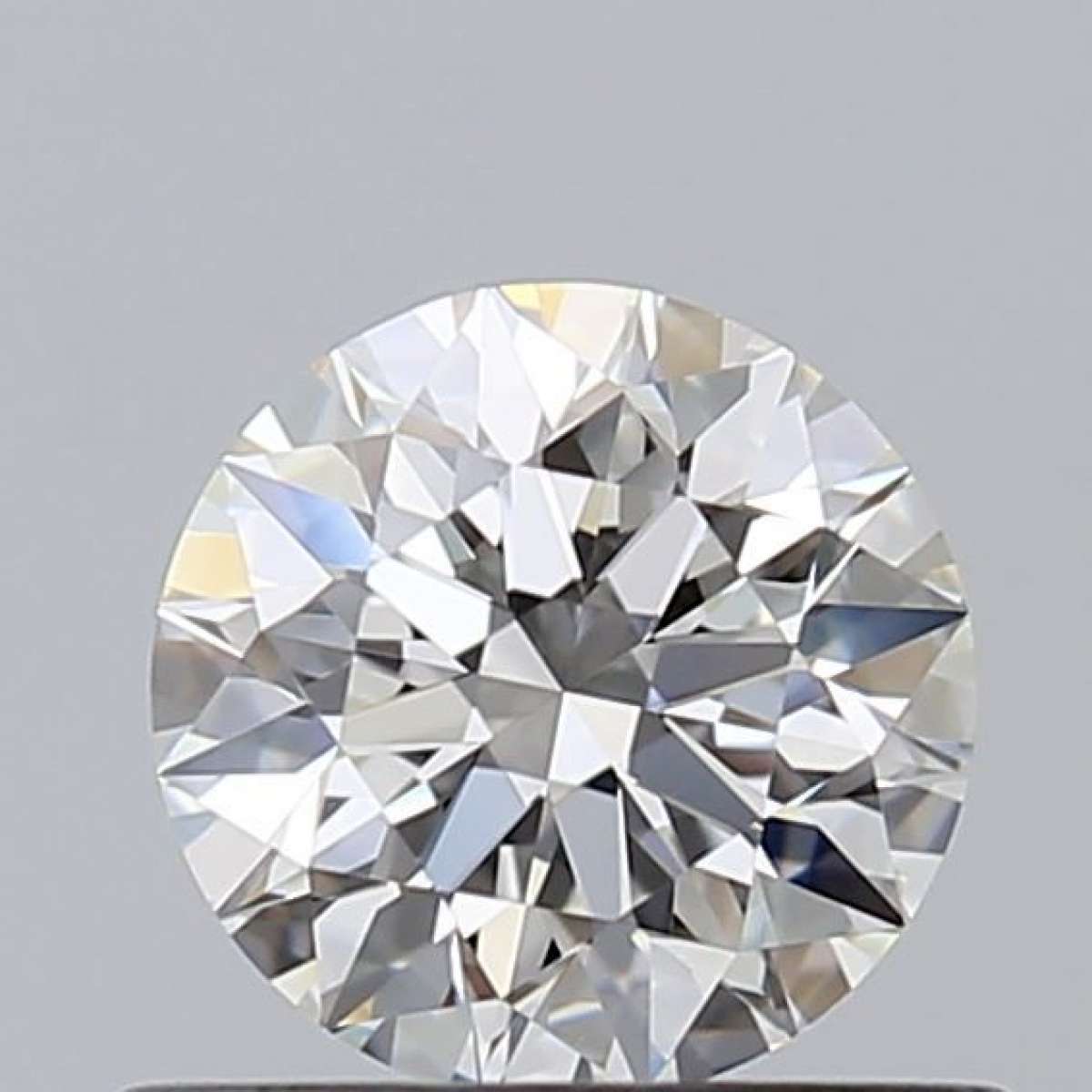 Certified Diamond GIA Carats 0.6 Color H Clarity VVS2  EX  EX  EX Fluorescence NON Brown No Green No Milky No EyeClean 100%