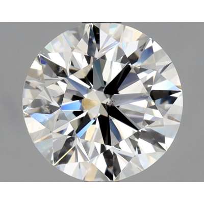 Diamante Certificato GIA Carati 1.9 Colore H Purezza SI2  EX  EX  EX Fluorescenza NON Brown No Green No Milky No EyeClean 100%