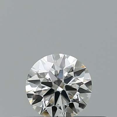 Diamante Certificato GIA Carati 0.18 Colore G Purezza VVS2  EX  VG  EX Fluorescenza NON Brown No Milky No EyeClean 100%