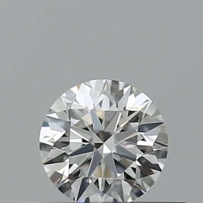 Certified Diamond GIA Carats 0.26 Color D Clarity IF  EX  VG  EX Fluorescence NON Brown No Green No Milky No EyeClean 100%