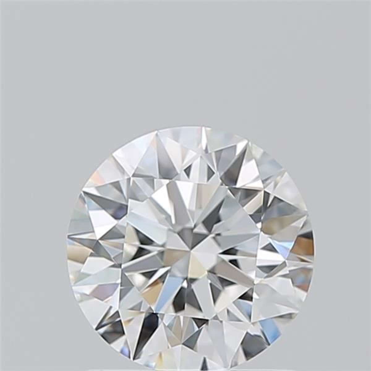 Certified Diamond GIA Carats 1.26 Color F Clarity VVS2  EX  EX  EX Fluorescence NON Brown No Milky No EyeClean 100%