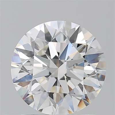Certified Diamond GIA Carats 1.7 Color G Clarity SI1  EX  EX  EX Fluorescence NON Brown No Milky No EyeClean 100%